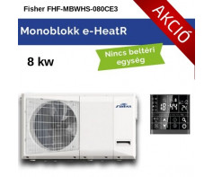 Fisher FHF-MBWHS-080CE3 monoblokkos levegő-víz hőszivattyú 8 kW